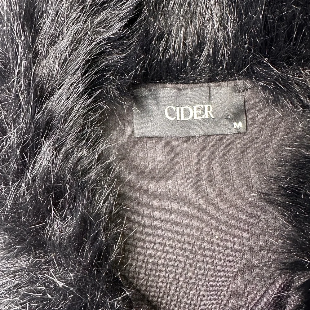 FAUX FUR BABY DOLL CARDIGAN/TOP - Picture 5 of 5